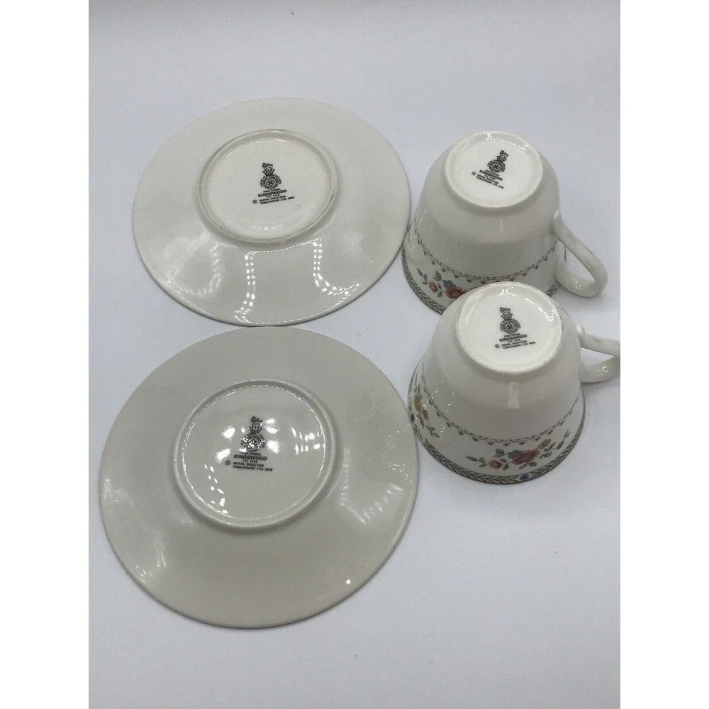 Royal‎ Doulton Kingswood Teacup& Saucer TC 1115 England set of 2